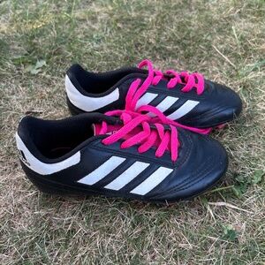 Girls Adidas soccer cleats size 12K